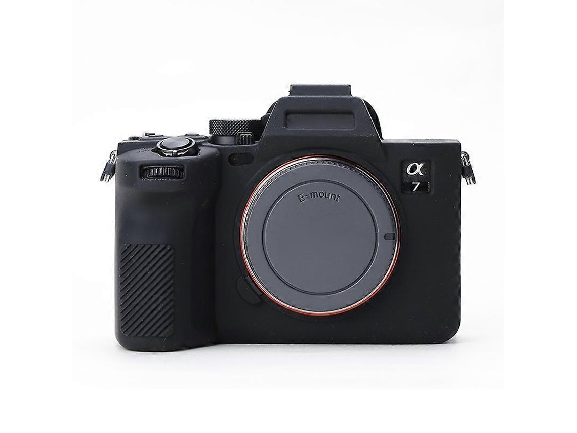Capa Protetora De Silicone Macio Para Sony A7 Iv