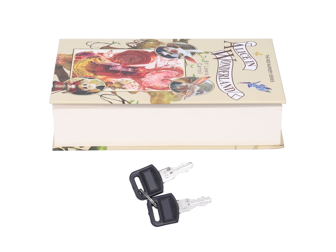 Caixa Forte Simulada Livro com Chave S/MARCA