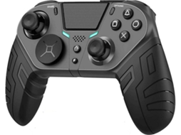 YIZHOOD Controller para Ps-4 Advanced Wireless 3D Sensor Controller Joystick de Controle de Gamepad Bluetooth com Botõespreto