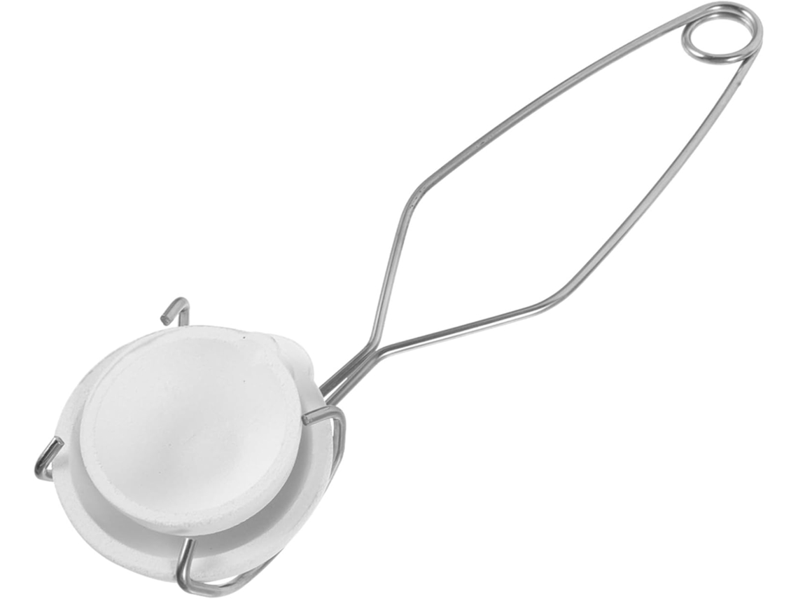 Conjunto De 3 Peças De Metal Para Fundir Metais, Incluindo Panela E Cadinho, Com Pinça De Metal Para Cadinho.