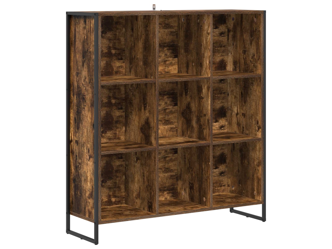 Gabinete de Livros Carvalho Fumê 99,5 X 30 X 108,5 Cm MAISON EXCLUSIVE