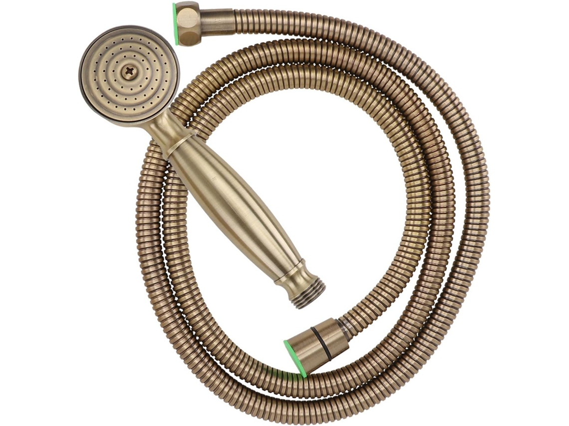 Chuveiro De Teto De Alta Pressão Em Latão, Elegante, Com Tubo De 1".