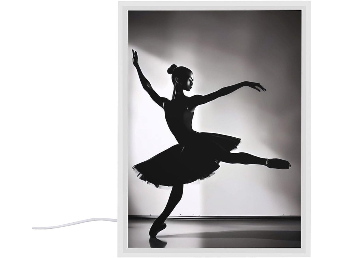 Abajur De Cabeceira Bailarina Quarto, Luminária Pequena Quarto, Sala De Estar, Escritório E Mesa De Computador