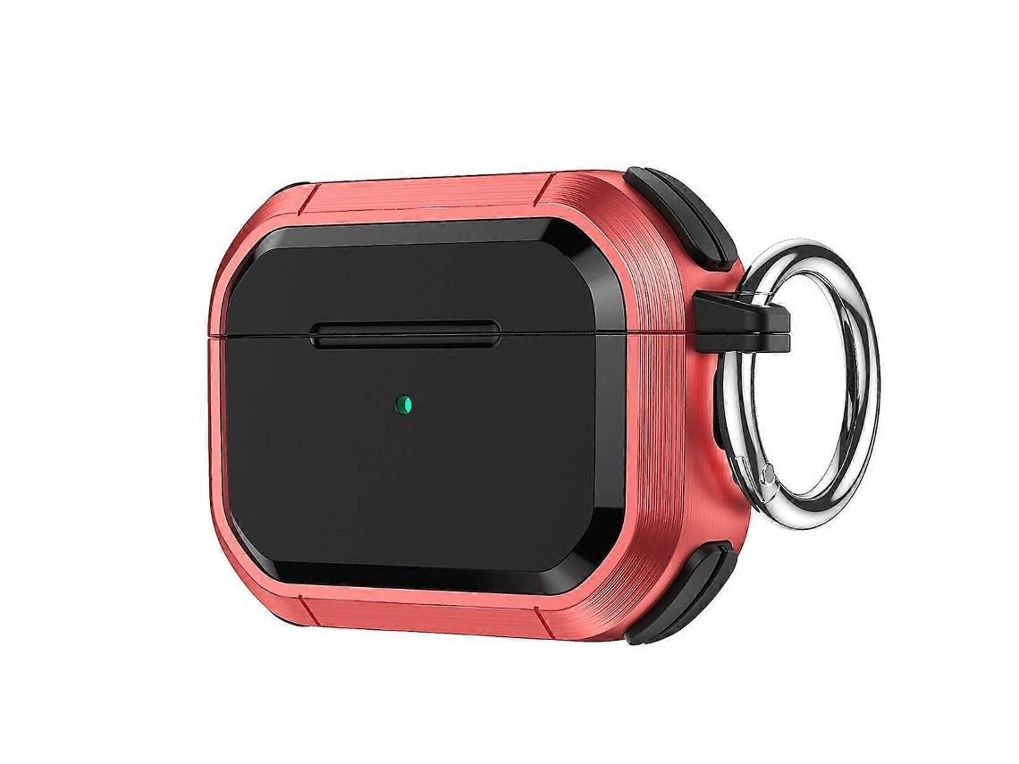 Estojo Protetor Para Fones De Ouvido Airpods 3 Em Tpu + Pc Com Fivela De Metal