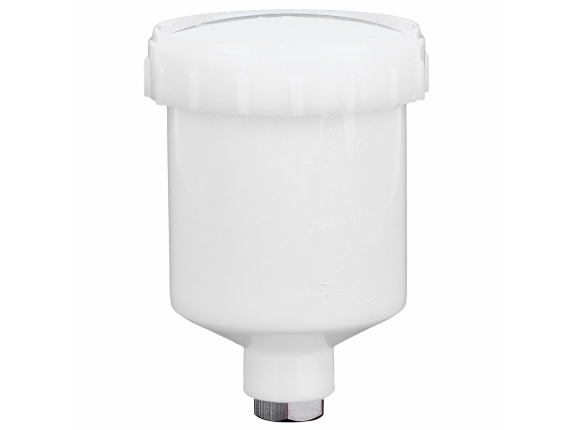 Copo Primerox de 125ml para Pistola de Pintura com Rosca Fêmea 15mm Acessório de Spray