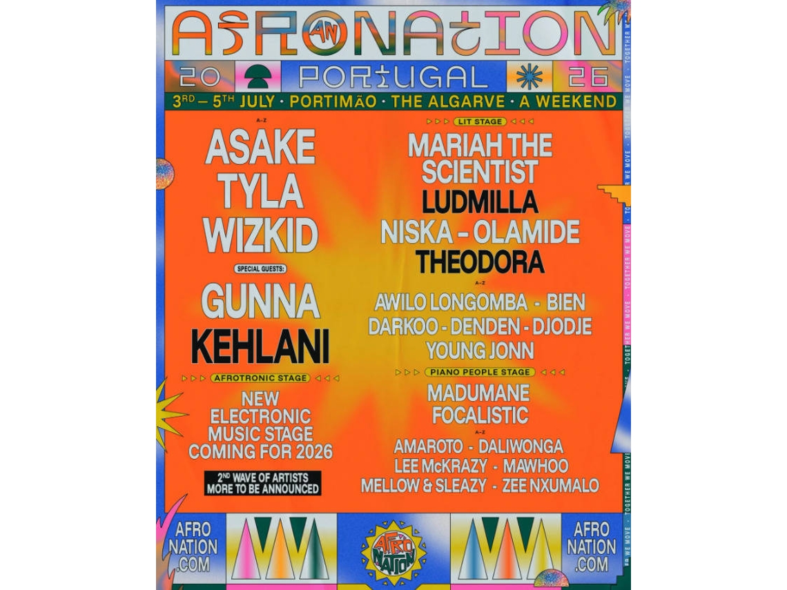 Bilhete AFRO NATION PORTUGAL