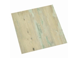 Vidaxl Pranchas De Piso Autoadesivo Marrom Claro 30,5 X 30,5 Cm