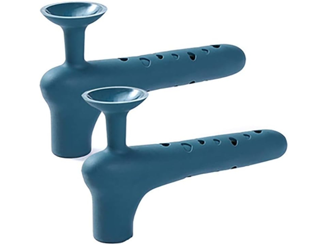 Topper de Porta MDUG de Borracha Grossa, Antiestática, Protetor de Parede Azul