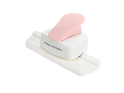 Perfurador de Borda com Acabamento Serrilhado para Scrapbooking e Diários, Material Abs Metal, Operação um Úni