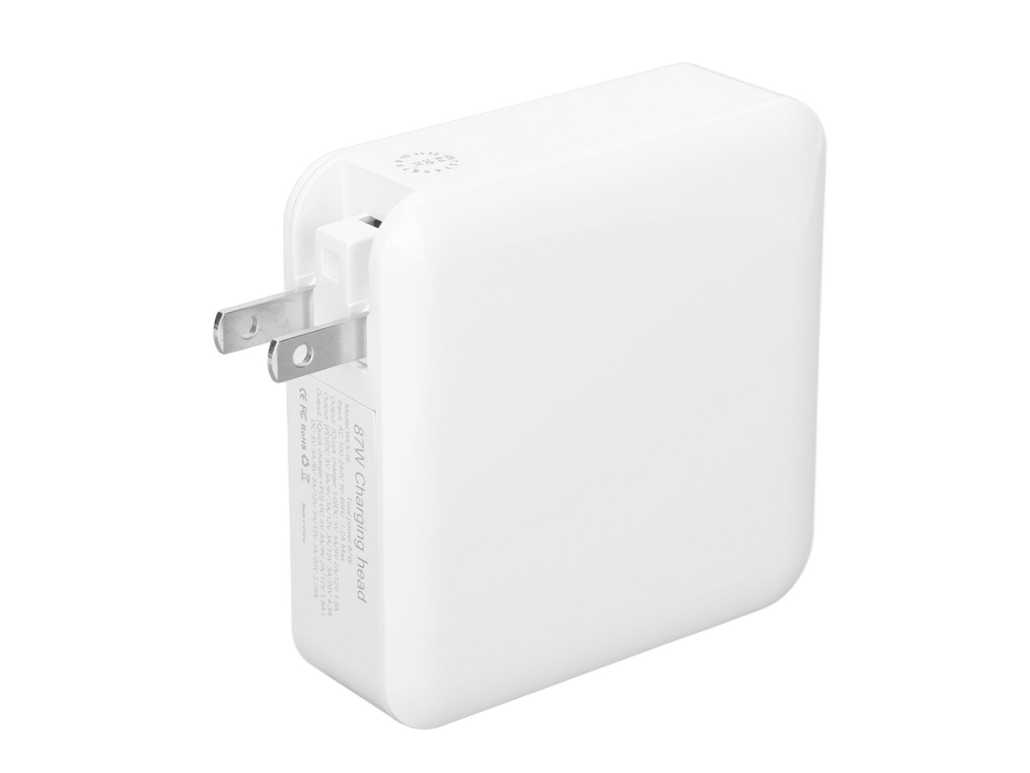 Carregador LAXISCREED Pd+qc3.0 87w Dual port Rápido