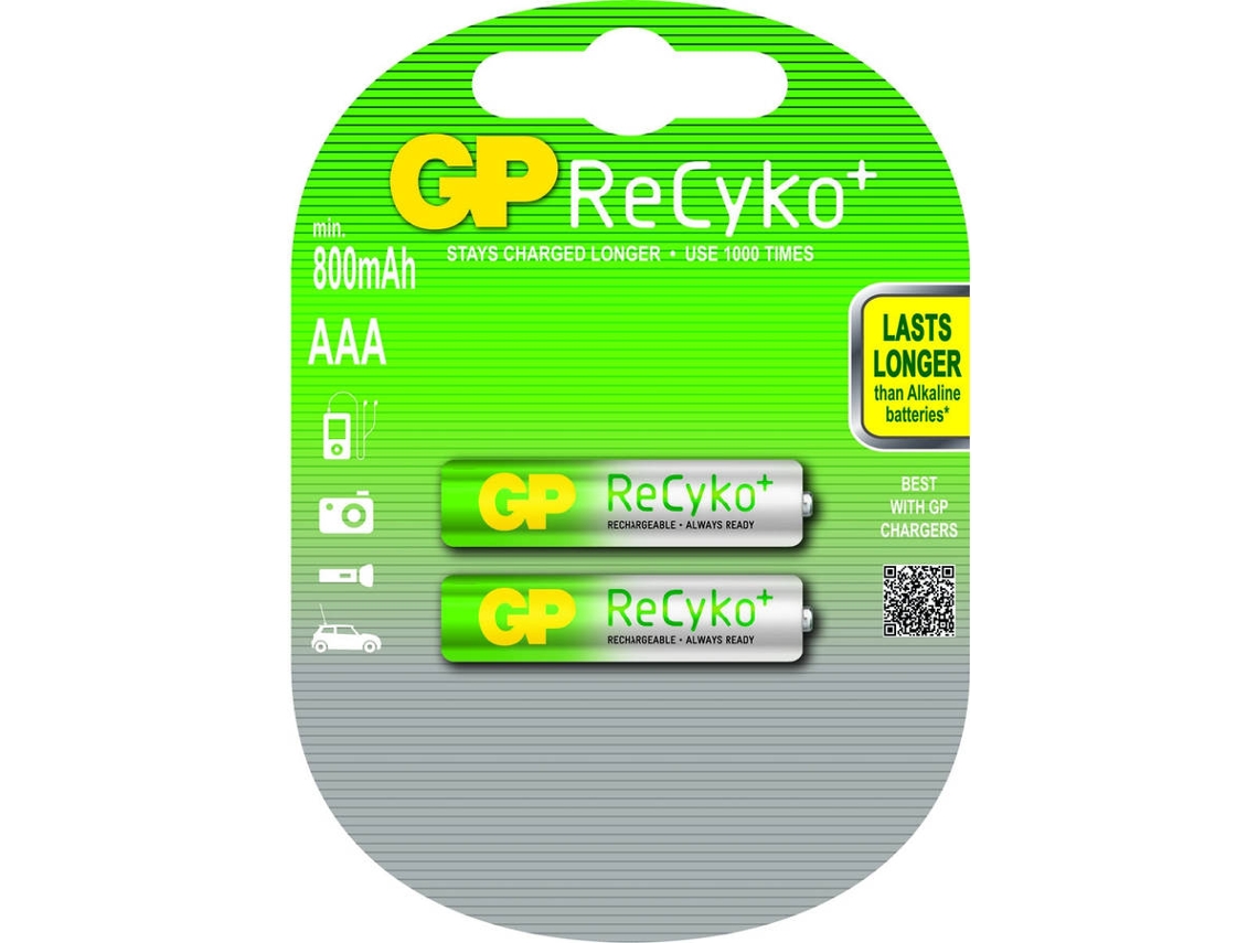 Pilha Recarregável GP 12585AAAHCBE-UC2 AAA