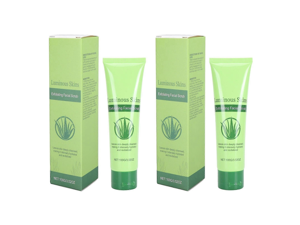Último Modelo De 2025, 2 Unidades, 100g, Esfoliante De Aloe Vera, Limpeza Profunda De Impurezas...