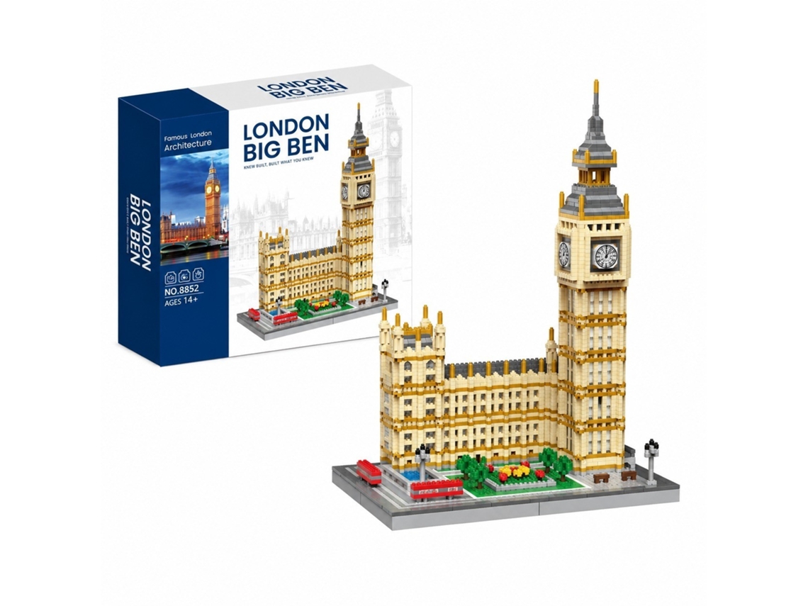 Modelo De Miniblocos De Construção (big Ben)