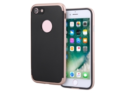 Capa de proteção para iPhone 7, moldura de PC e TPU, anti digitais, EOOCOO