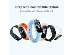 Pulseira Tpu Esportiva Rosa Xiaomi Mi Band 7
