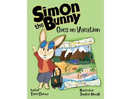 Livro Simon the Bunny Goes on Vacation de Terri Dorow (Inglês)