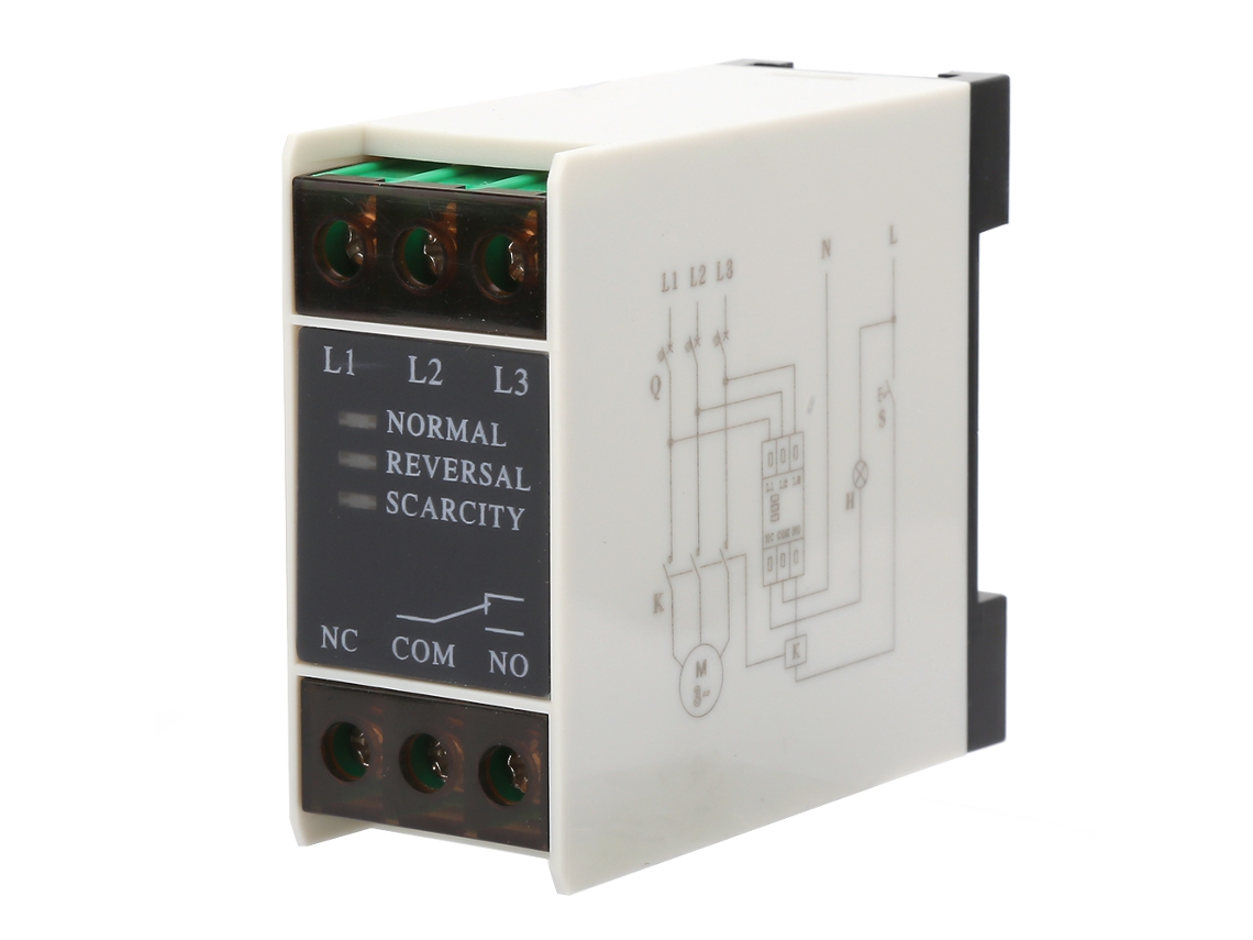 Relé De Proteção De Sequência De Fases Ac Trifásico Da Laxiscreed Para Proteção Eletrônica