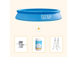 Intex Piscina Easy Set Redonda - 305x61 Cm - 4-peças Scb84