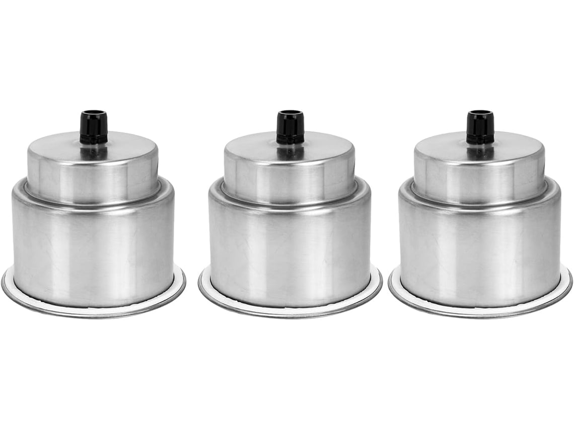 Conjunto De 3 Peças De Suporte Para Copos Em Aço Inoxidável