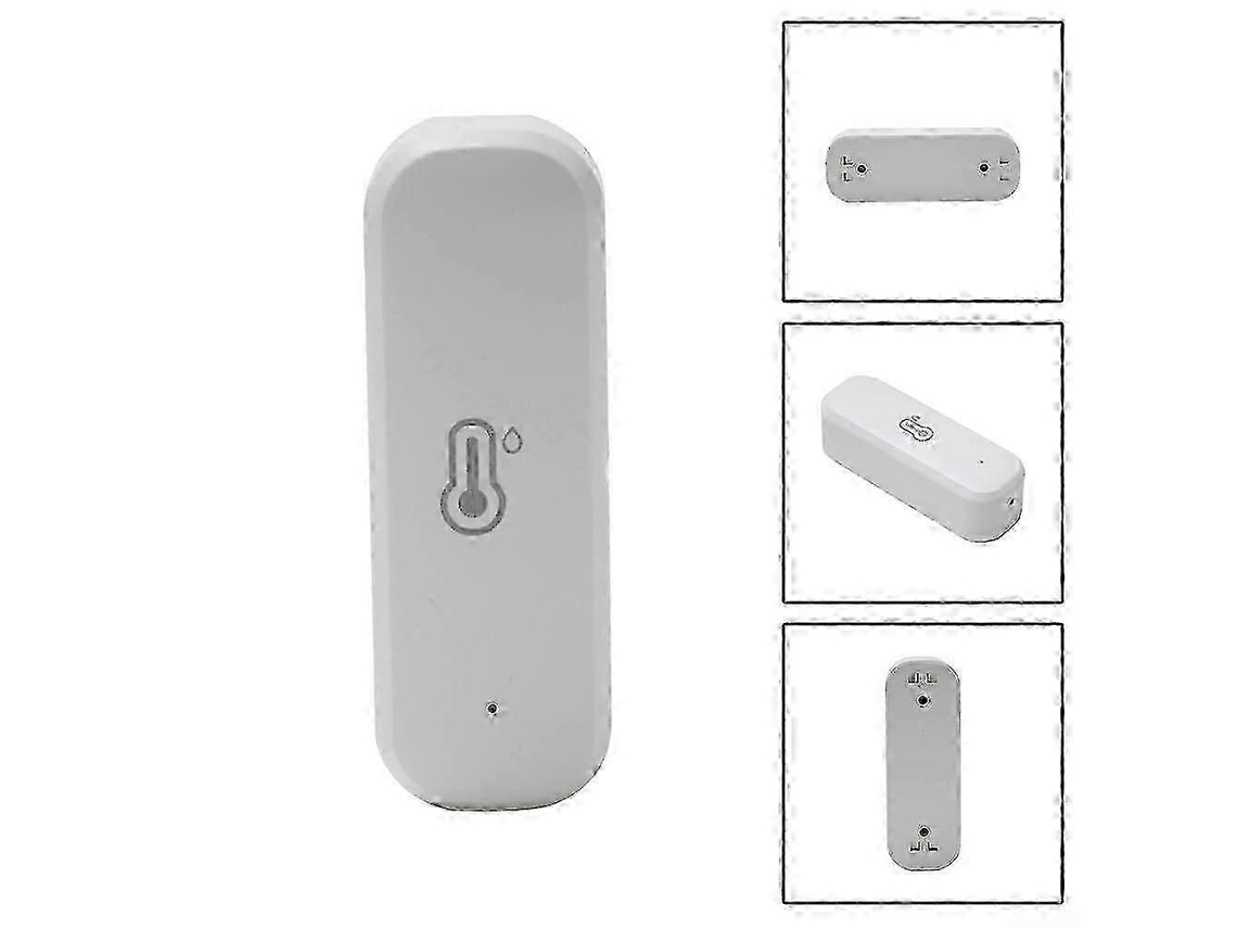Sensor De Temperatura E Humidade Digital Lcd Zigbee Tuya Com Sensor, Medidor De Temperatura E Humidade Para Interior - Elysve