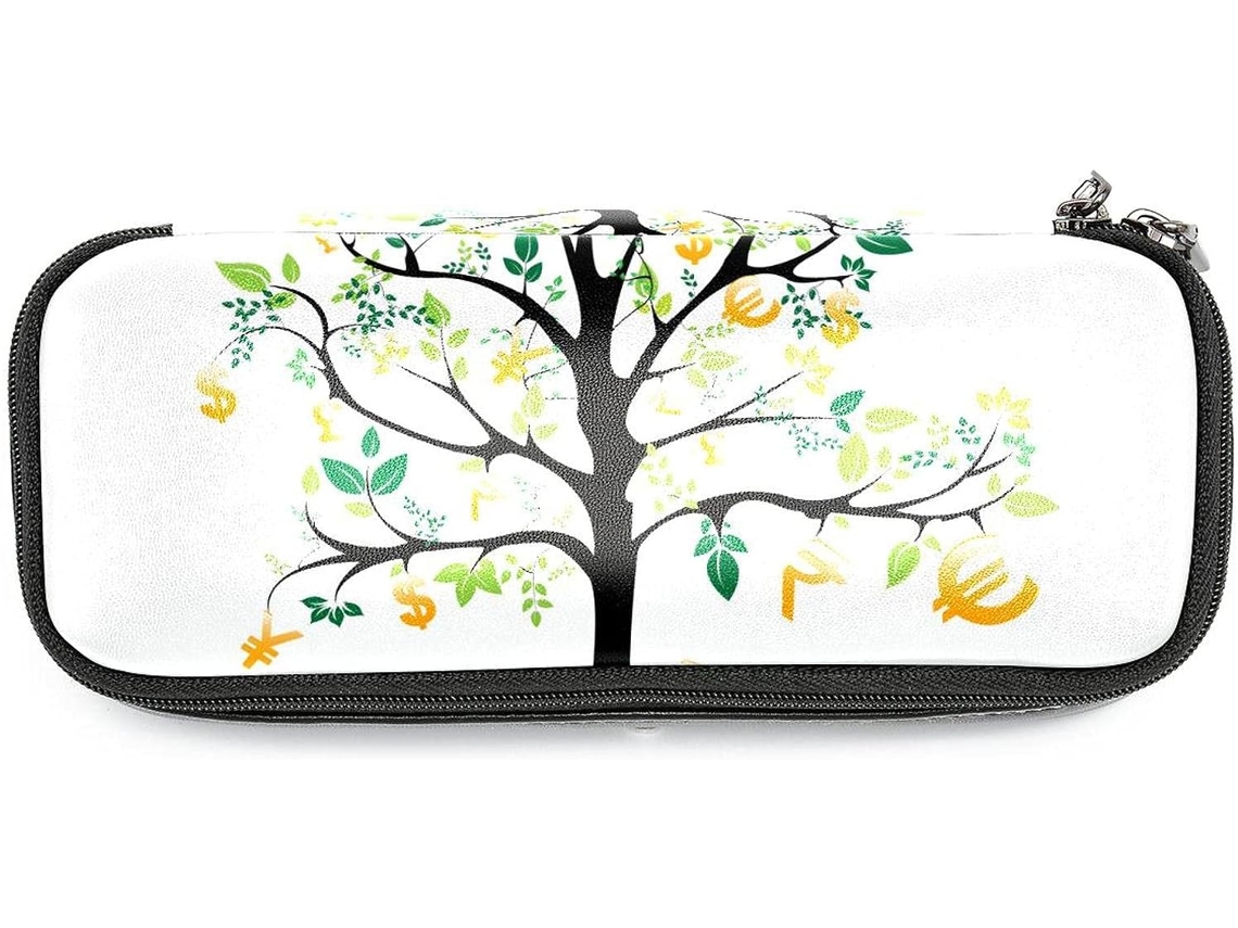 Estojo Lápis Grande Com Design De Árvore, Ideal Escola, Escritório, Adultos, Meninas E Meninos