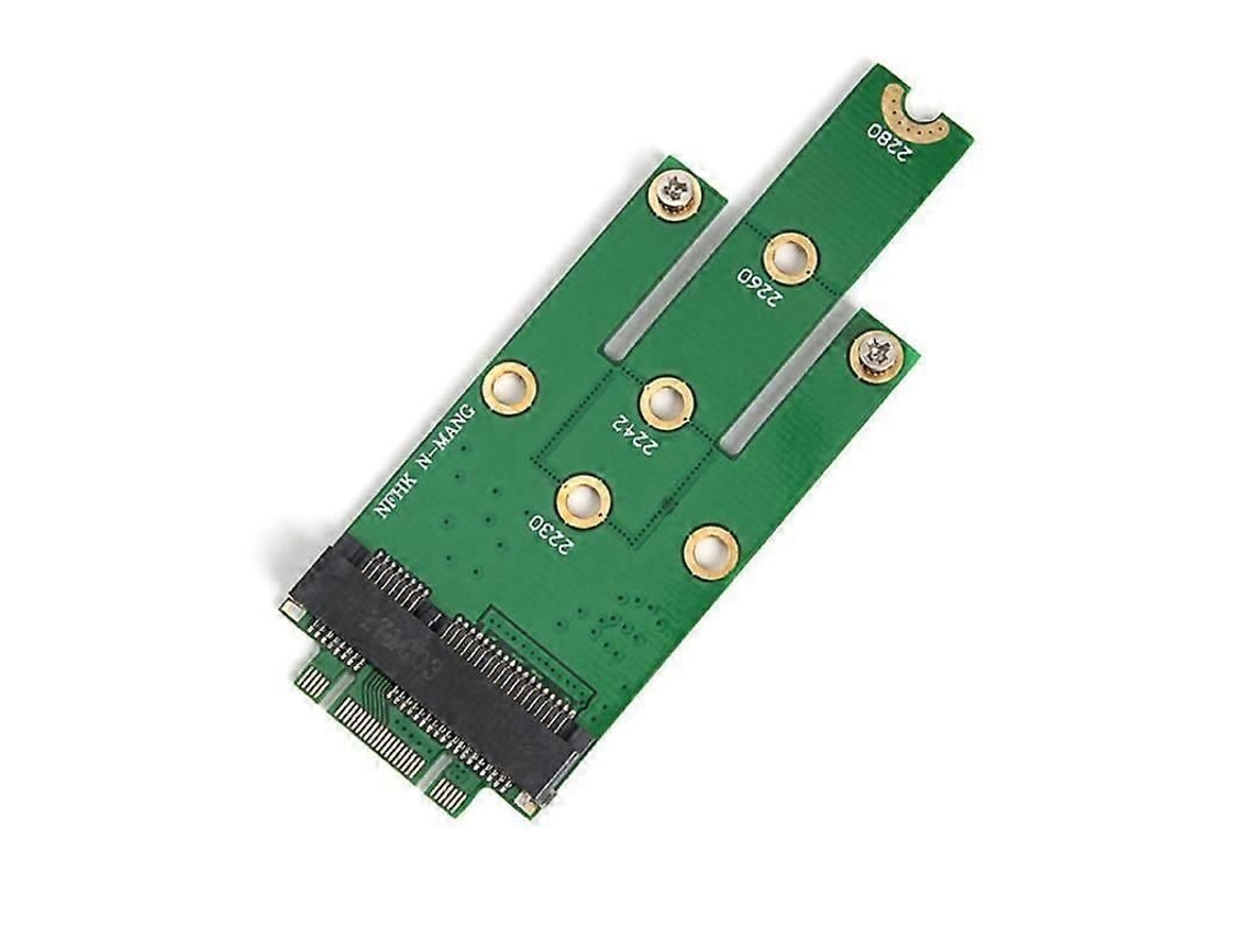 2026 adaptador M.2 Ngff B Key para Msata Masculino Riser para Ssd M2 2230 2280 6.0gb/s