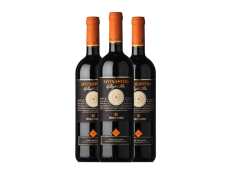 Vinho FIRRIATO Santagostino Baglio Sorìa Rosso Sicilia (0.75 L - 3 Unidades)