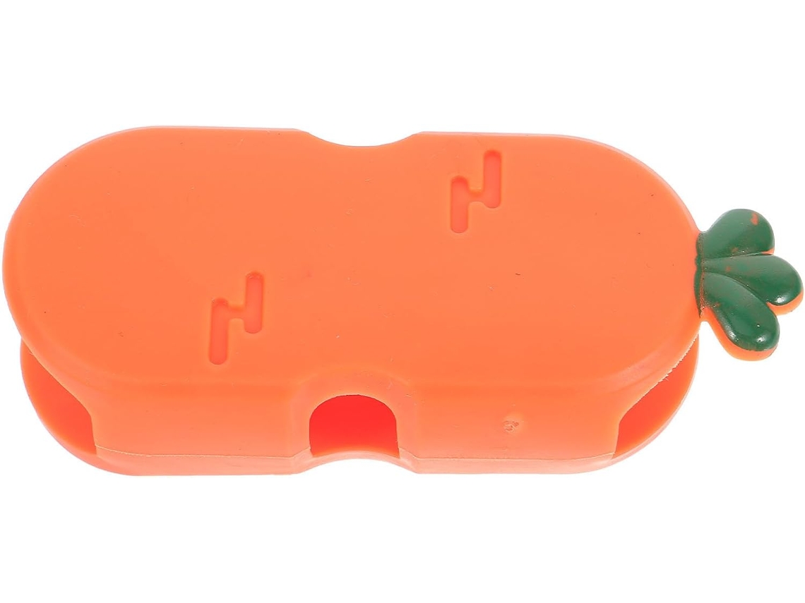 Suporte De Chuveiro Com Ventosa, Suporte Para Chuveiro, Formato De Cenoura Em Tpr Laranja, Mãos Livres, Fácil De