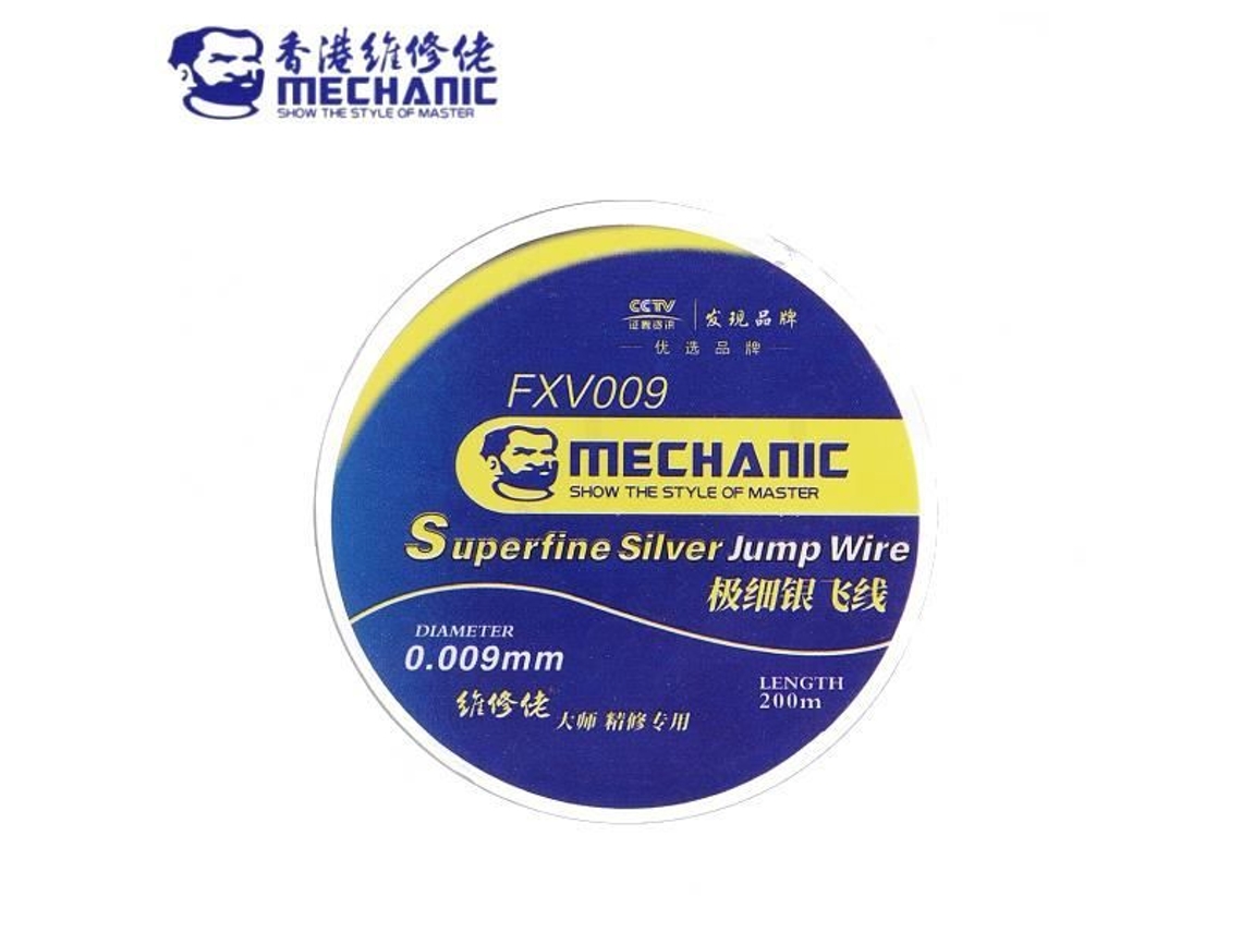 Fio Auxiliar Mecânico 0,009 Mm Fxv009 LIVE MECHANICS