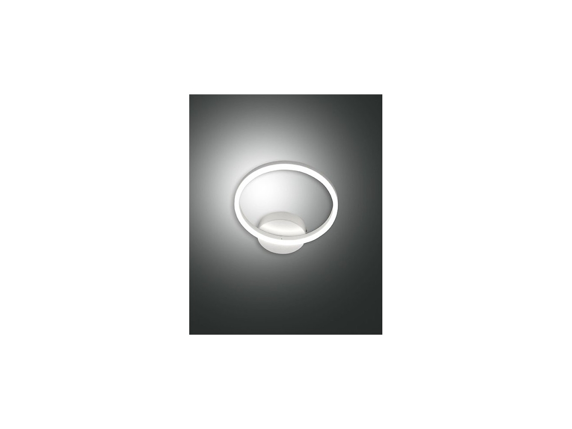 Plafon Led Moderno Giotto 18W Branco 3508-21-102 FABAS LUCE