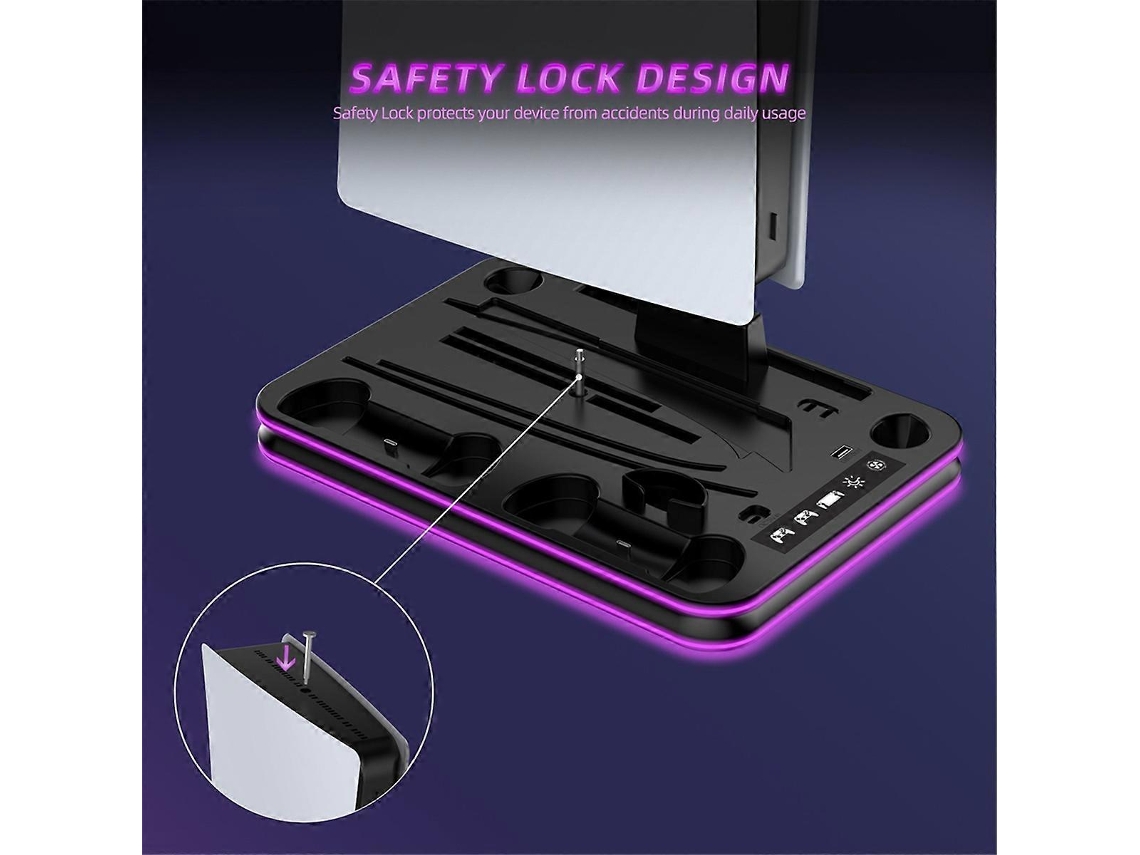 Dock Slim Portal Com Luz Ambiente