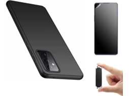 Capa e Película Oppo Reno 6 Pro 5G Preto