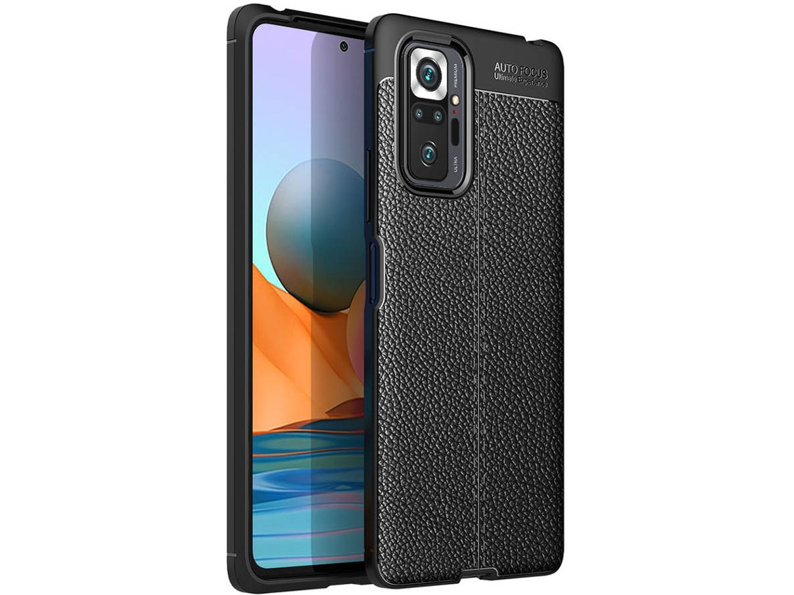 Capa Xiaomi Redmi Note 10S PHONESHIELD Rugged Leather Preto