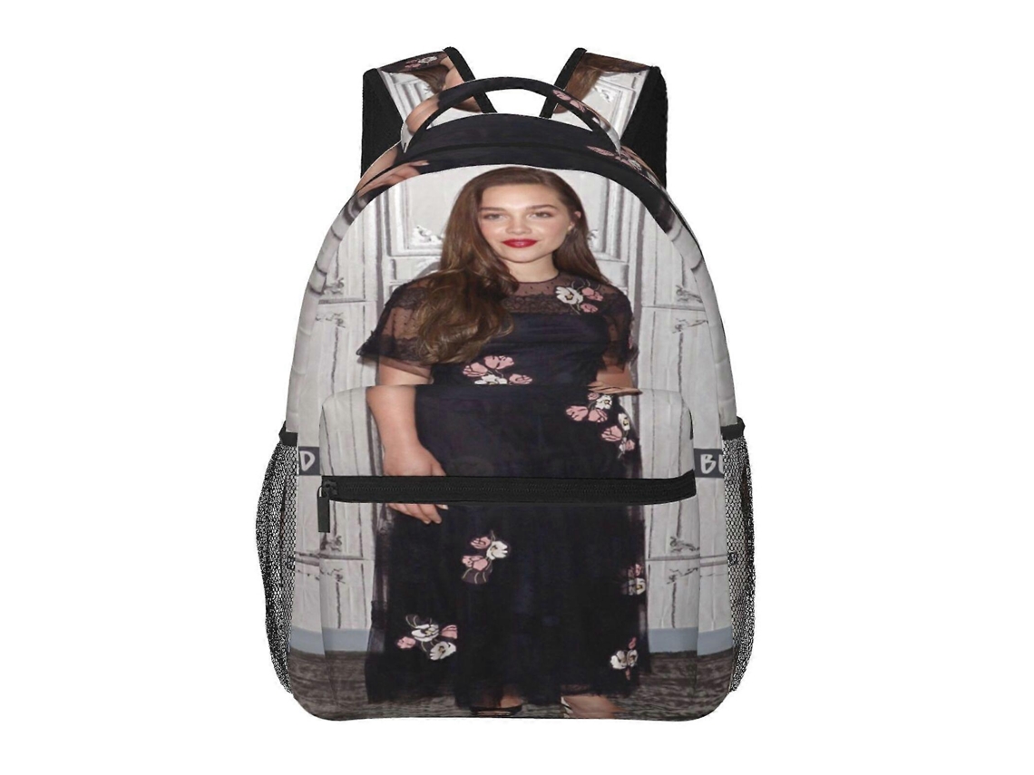 Mochila Florence Pugh K159 Para Escola E Trabalho, Leve E Impermeável, Mochila Elegante Para Estudantes E Adultos N159
