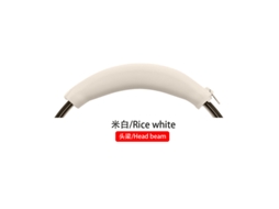 Acessórios Para Fones De Ouvido Compatíveis Com Sony Wh H920n Arco De Cabeça Branco Creme Com Zíper De Silicone. Yunzii