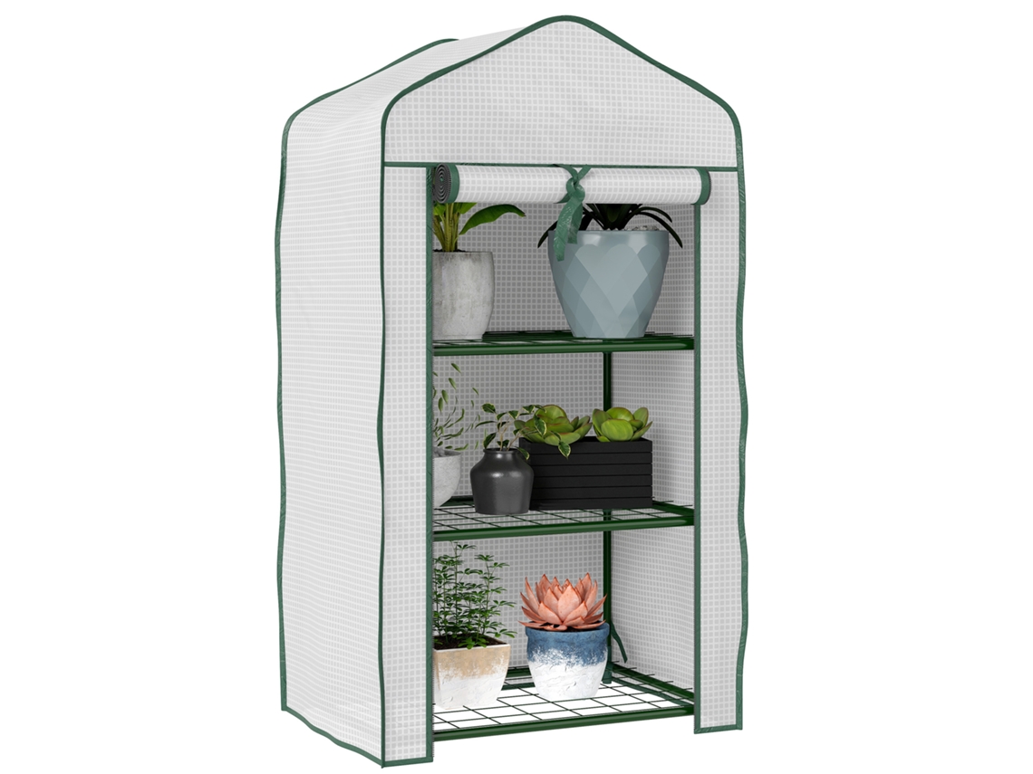 Fogão de Jardim Prateleira 3 Níveis Is Dark. 59l X 39w