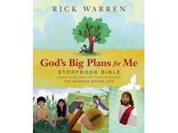 Livro Gods Big Plans for Me Storybook Bible de Rick Warren (Inglês - Capa Dura)