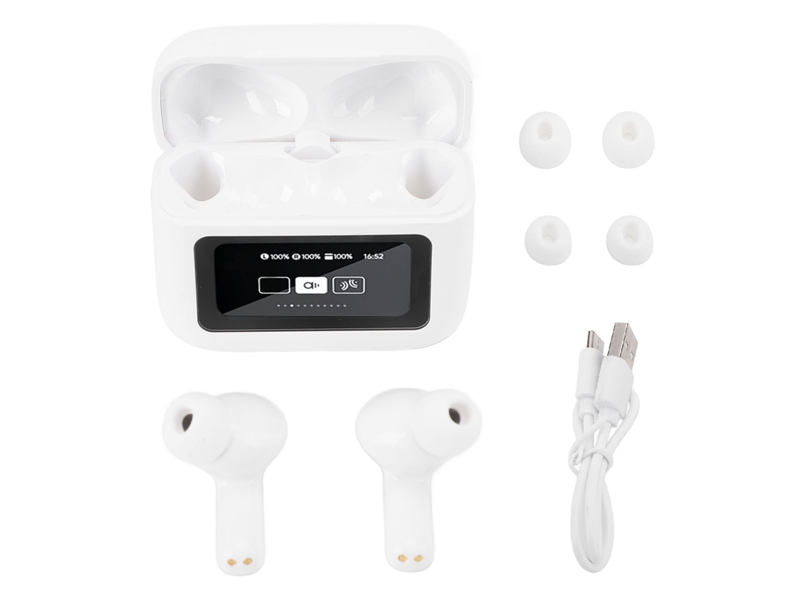 Fones de Ouvido Tradutor Mali com Tela Touch Control 80 Idiomas 14 Vozes Bluetooth Binaural