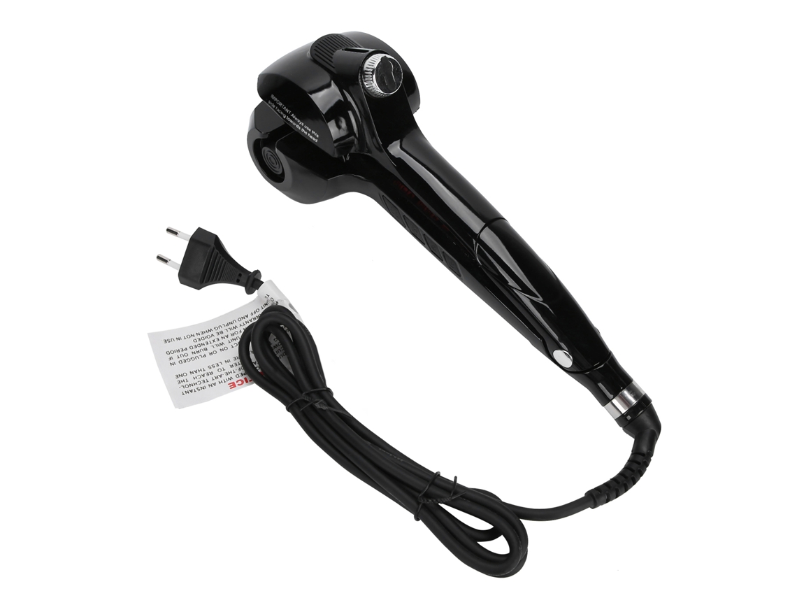 2026 plancha de Cabelo Automática de Curl e Liso com Vapor e Tela Led Plug 110 240v Preto