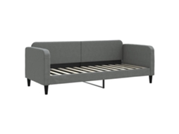 Day Bed, Day Beds Vidaxl Cinzeto Tecido (80 X 200 Cm)