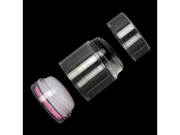 Conjunto De Selos De Silicone (bicabo Suave E Elástico, Transparente Com Strass) + Eoocoo