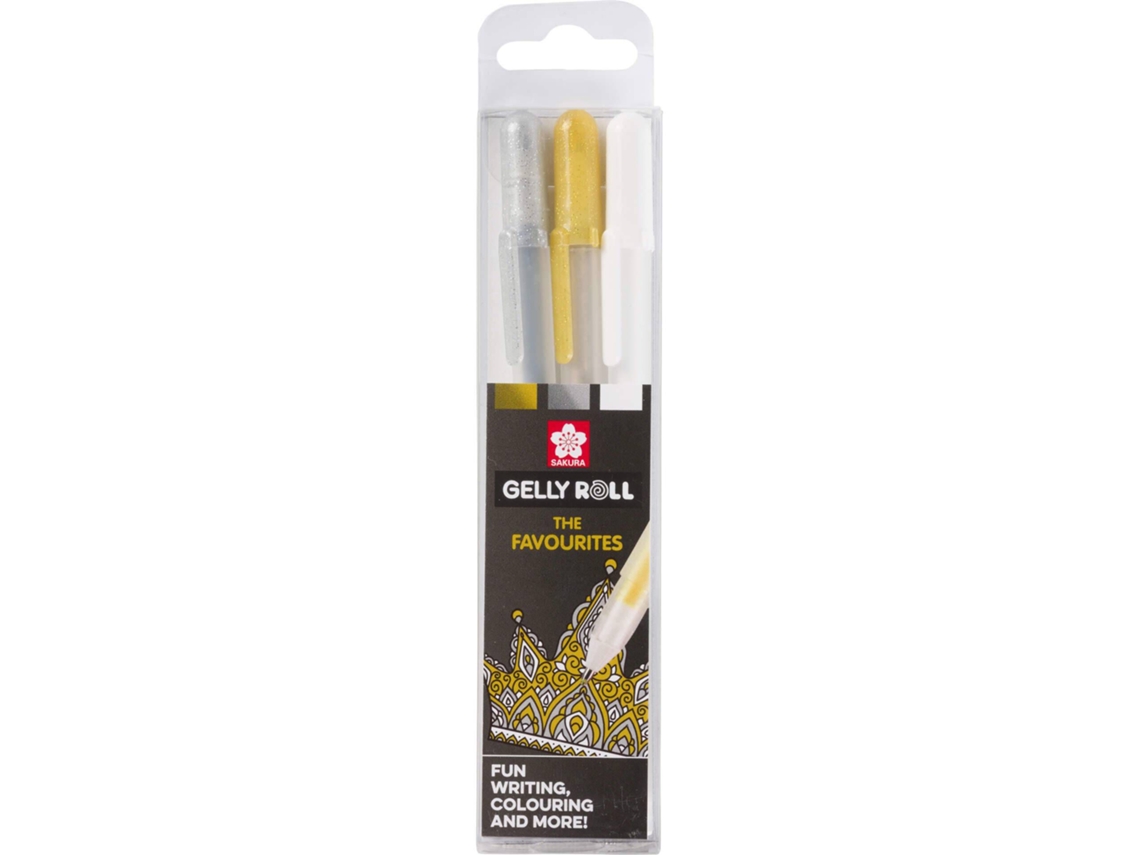 Caneta Gelly Roll Metalica Sakura