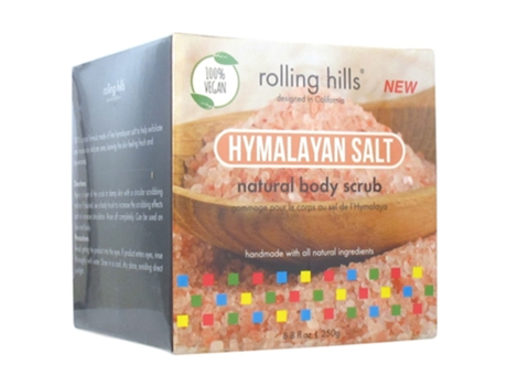 Esfoliante Corporal Natural 250 gCheiro: Sal do Himalaia ROLLING HILLS