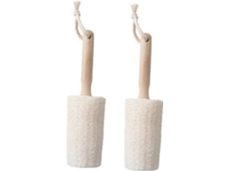 Lurelia Conjunto De 2 Buchas Vegetais De Banho Para Duche, Bucha Natural, Uso Diário