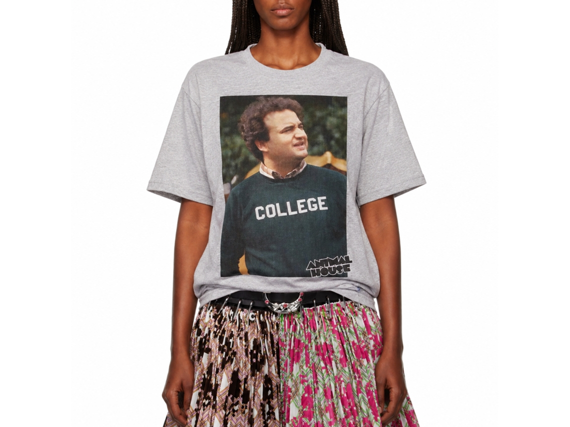 Rockinstone Animal House Movie Huh Heather Gray Adult T-shirt Size:xxl