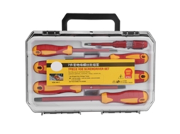 Conjunto De Chaves Isoladas 1000v Para Eletricista Com 7 Peças Chave De Fenda E Philips Ferramenta De Reparo