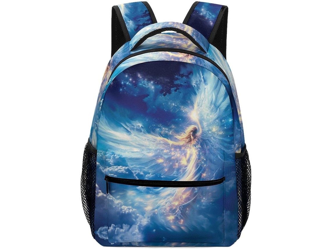 Mochila Anjo Linda, Mochila Escolar Infantil, Mochila Escolar Com Tema De Deus Para Adolescentes