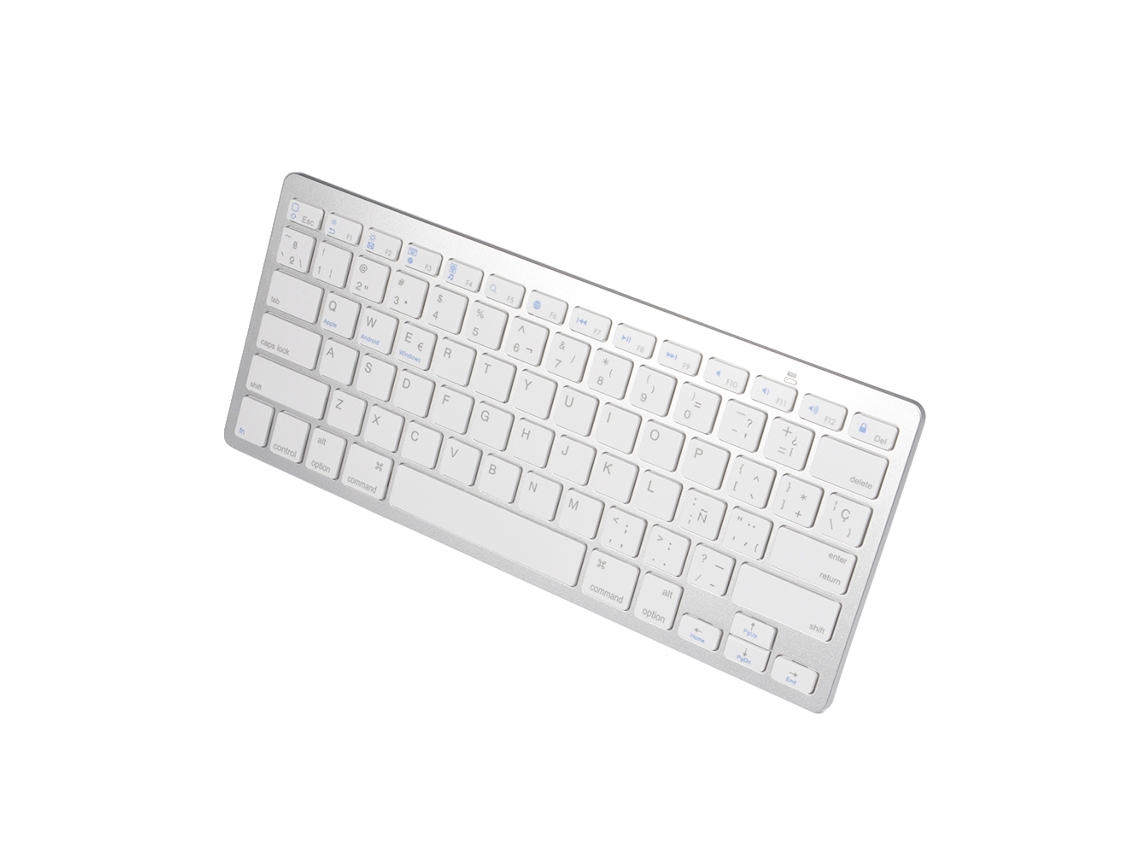 Teclado Bluetooth entrada em espanhol universal para tablets | LAXISCREED