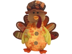 Enfeite De Peru Brilhante, Pequena Estatueta Decorativa, 20x20x10cm | Decoração De Outono