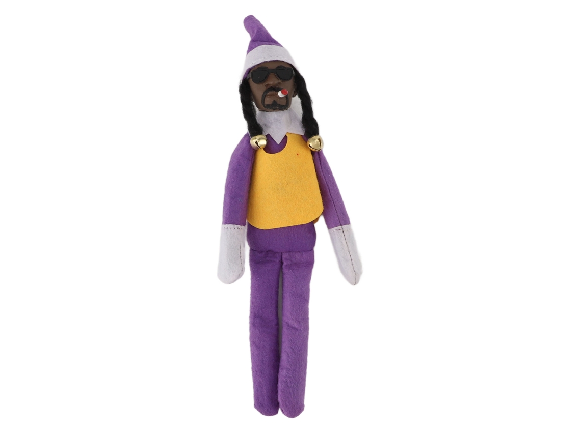 Boneco Elfo Preto de Natal em Resina LAXISCREED